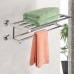 IHP Wall Mounted Towel Rack Bathroom Hotel Rail Holder Storage Shelf Stainless Steel by Inter House Product - B01IE8FVGM